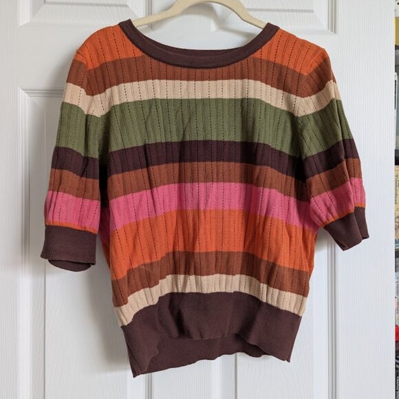 Princess Highway Striped Knit Top - Picture 1 of 3